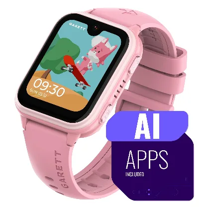Smartwatch Garett Kids Vibe AI 4G różowy