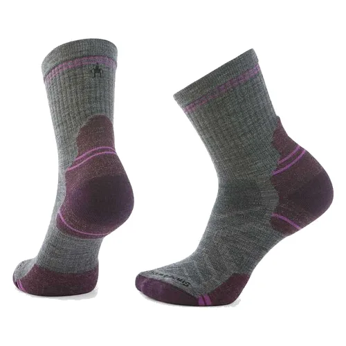 Smartwool skarpety z wełną merino W H TC MIDCRW HIKE MEDGR fioletowe