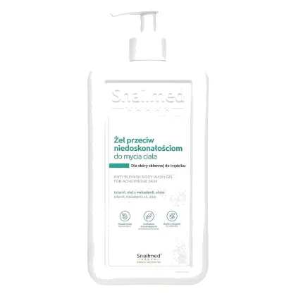 Snailmed Żel do mycia ciała przeciw niedoskonałościom, 500 ml
