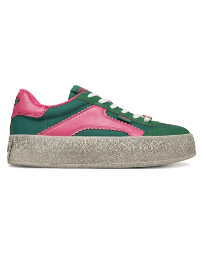 Sneakersy Buffalo Cajo 1636444 Zielony