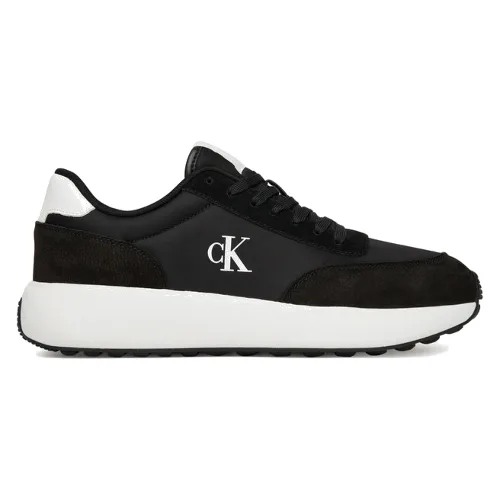 Sneakersy Calvin Klein Jeans Athleisure Runner Laceup Ny-Su YM0YM01370 Czarny