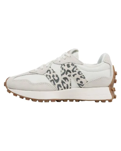 Sneakersy damskie New Balance 327 buty sportowe skórzane beżowe (WS327PJ)