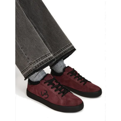 Sneakersy Eva Minge EO-ELLA-WSDR13670 Bordowy