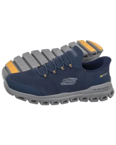 Sneakersy Glide-Step Remnynt Navy/Yellow 233017/NVYL (SK373-a) Skechers