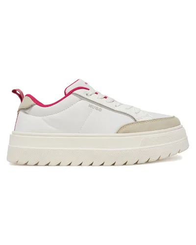 Sneakersy HUGO Lyssa Tenn 50536343 Biały