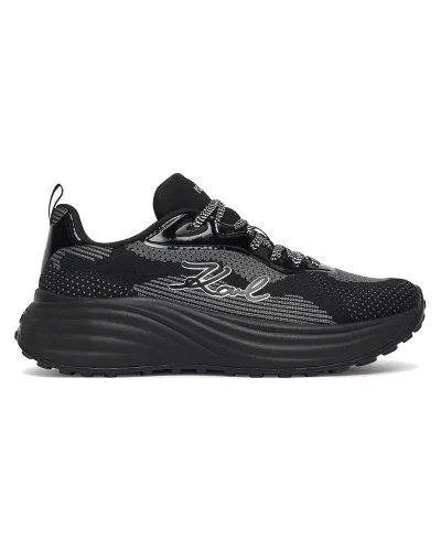 Sneakersy KARL LAGERFELD Krista KL64126 Czarny
