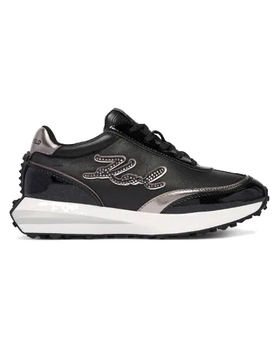 Sneakersy KARL LAGERFELD Zone KL62911P Czarny