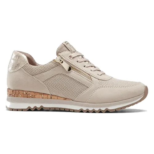 Sneakersy marki Marco Tozzi z zamkiem