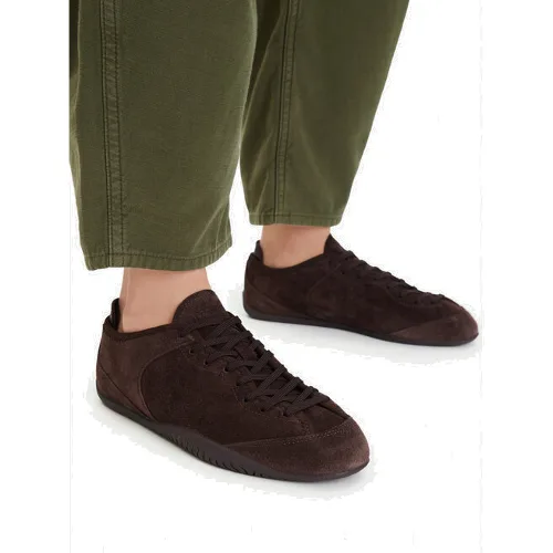 Sneakersy Polo Ralph Lauren 804P21059001 Brązowy