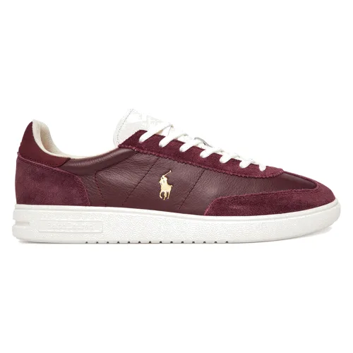 Sneakersy Polo Ralph Lauren 809973701004 Bordowy