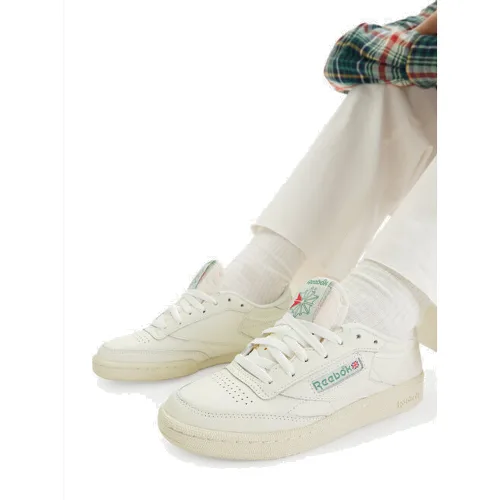 Sneakersy Reebok EO-CLUB C 85 VINTAGE 100007797 Écru