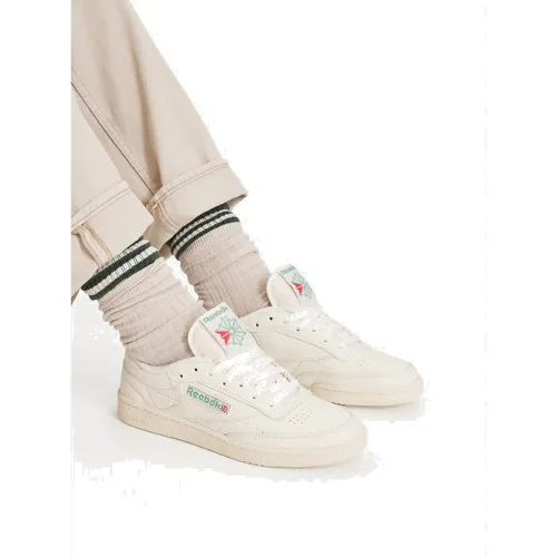 Sneakersy Reebok EO-CLUB C 85 VINTAGE 100007797 Kremowy