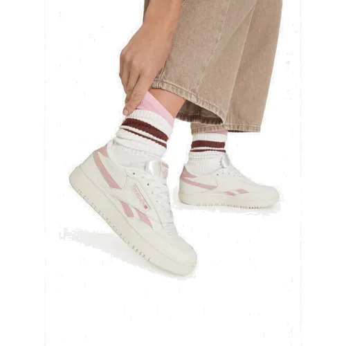 Sneakersy Reebok EO-CLUB C DOUBLE REVENGE 100008943 Kremowy