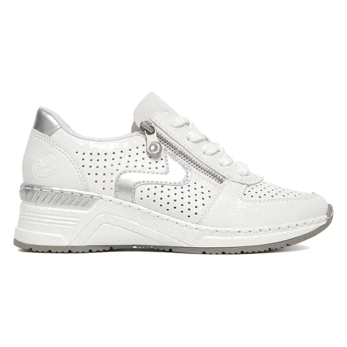 Sneakersy Rieker CEO-N4340-80 Biały