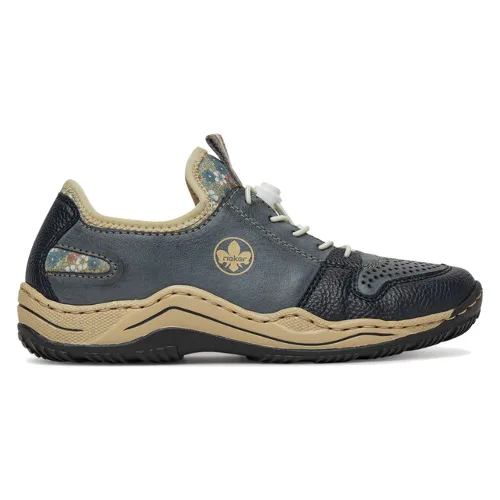 Sneakersy Rieker L0538-14 Granatowy