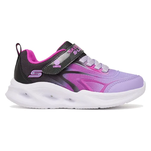 Sneakersy Skechers Sola Glow 303713L/BKMT Fioletowy