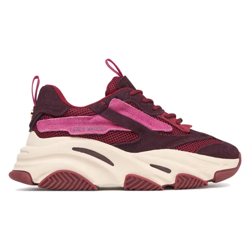 Sneakersy Steve Madden 11004652 Bordowy