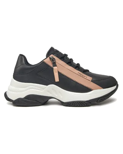 Sneakersy TWINSET 242TGT18E Czarny