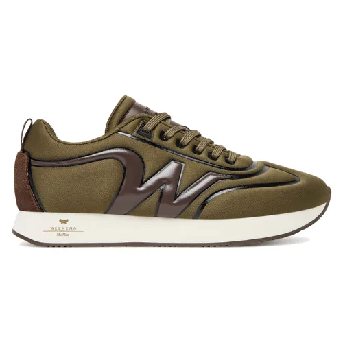 Sneakersy Weekend Max Mara 2525766034650 Zielony