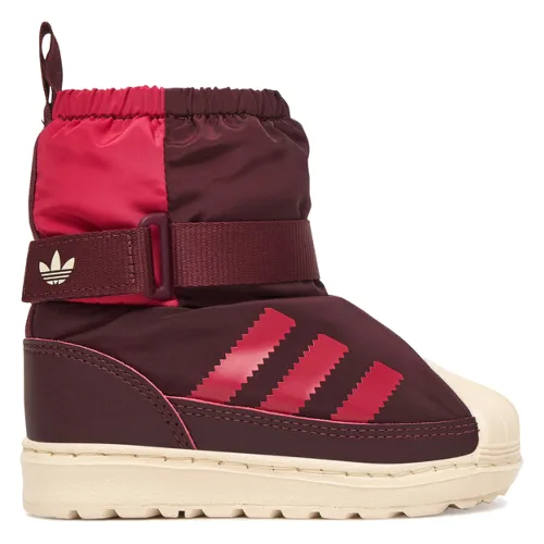 Śniegowce adidas Superstar 360 Boot JR5805 Bordowy