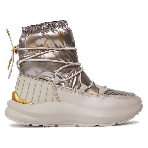 Śniegowce EA7 Emporio Armani X8M002 XK230 S912 Srebrny