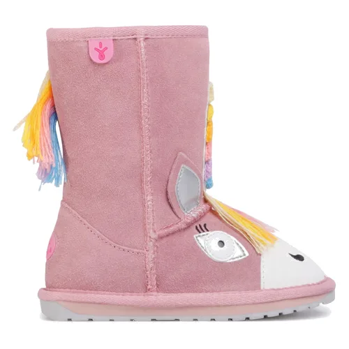 Śniegowce EMU Australia Magical Unicorn K12408 Różowy