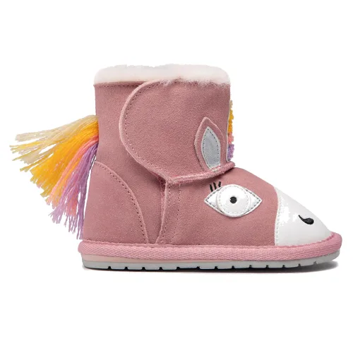 Śniegowce EMU Australia Magical Unicorn Walker B12409 Różowy