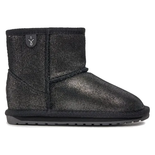 Śniegowce EMU Australia Wallaby Mini Metallic K11856 Czarny