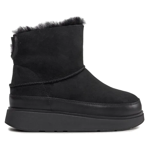 Śniegowce FitFlop Gen-Ff Shearling GS6-090 Czarny