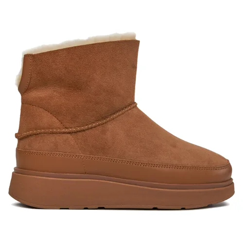 Śniegowce FitFlop Gen-Ff Shearling GS6-A69 Brązowy