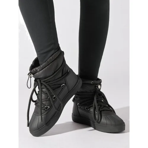 Śniegowce Inuikii Technical Low 75202-105 Czarny