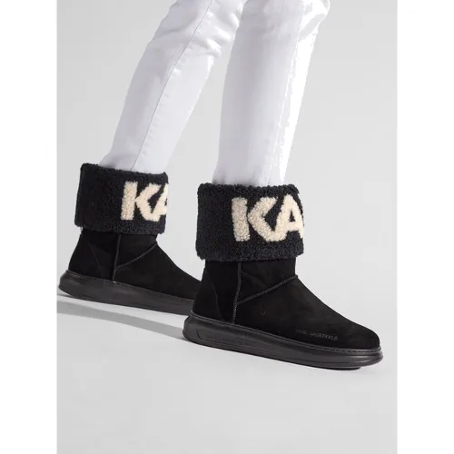 Śniegowce KARL LAGERFELD KL44552 Czarny