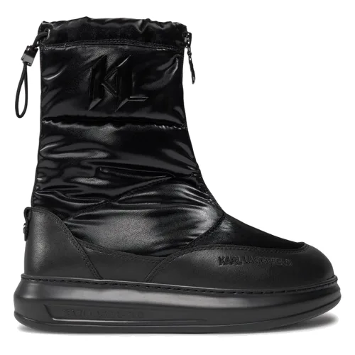 Śniegowce KARL LAGERFELD KL44573 Czarny