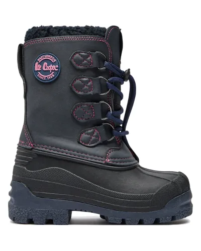 Śniegowce Lee Cooper LCJ-24-44-2843K Granatowy
