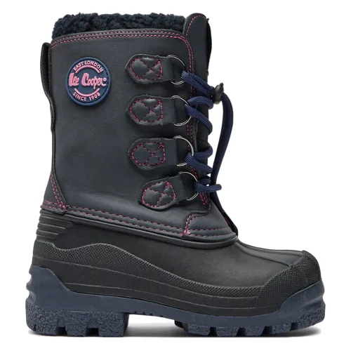 Śniegowce Lee Cooper LCJ-24-44-2843K Granatowy