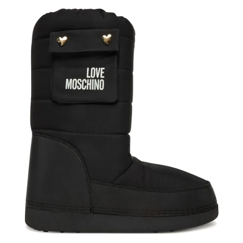 Śniegowce LOVE MOSCHINO JA24452G0NISL000 Czarny