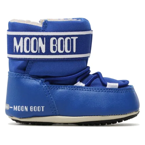 Śniegowce Moon Boot Crib 34010200005 Niebieski
