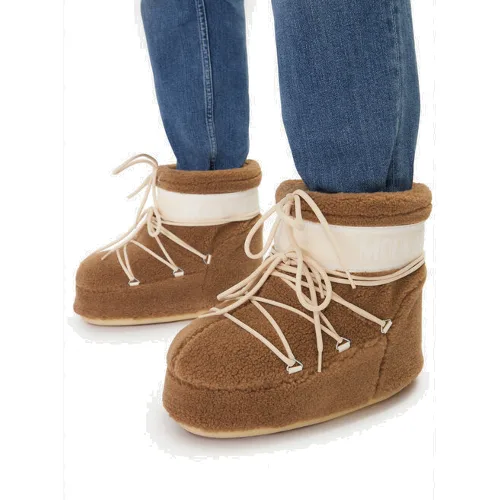 Śniegowce Moon Boot Mb Icon Low Fleece 80D1409700 Brązowy