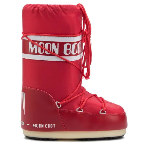 Śniegowce Moon Boot Nylon 14004400003 Czerwony