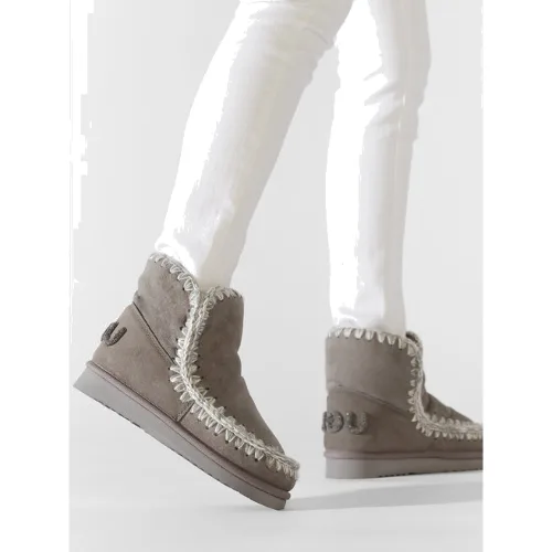 Śniegowce Mou Eskimo 18 Glitter Logo Szary