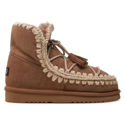 Śniegowce Mou Eskimo Scoubidoo Lace FW101124A Brązowy