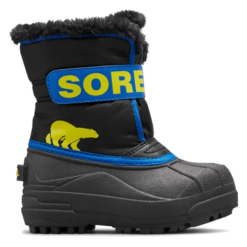 Śniegowce Sorel Childrens Snow Commander™ BootNC5190-001 Czarny