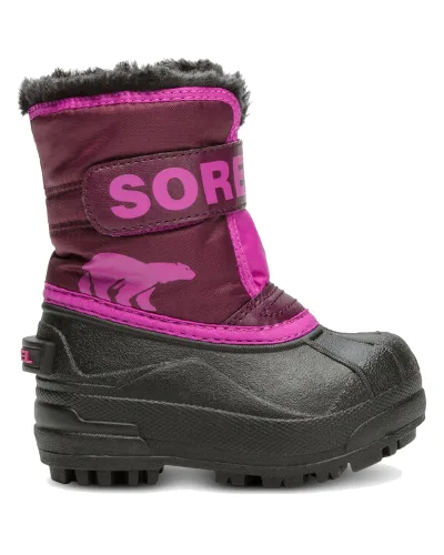 Śniegowce Sorel Snow Commander 2114102562 Różowy