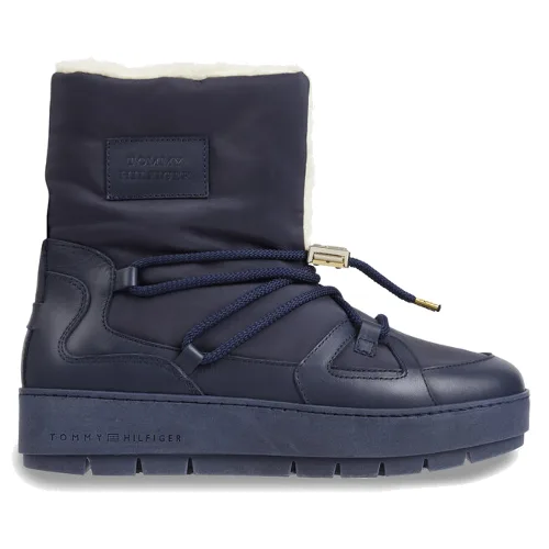 Śniegowce Tommy Hilfiger Tommy Essential Snowboot FW0FW07504 Niebieski