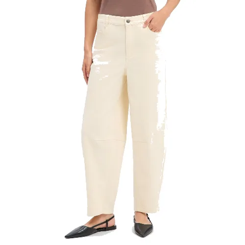 soyaconcept® Jeansy Barrel - Bess 4-c Kobiety Bawełna beżowy, 38
