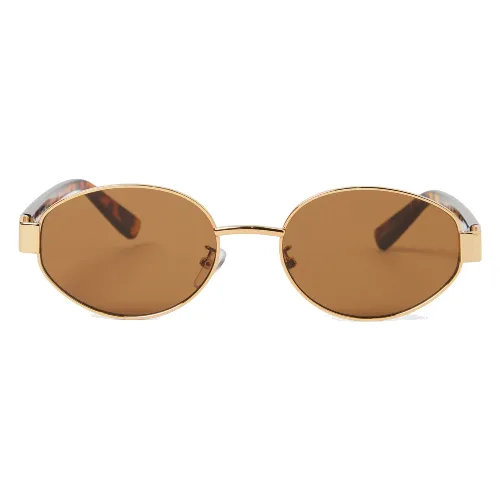 soyaconcept® okulary przeciwsłoneczne - SC-Charita Kobiety brązowy|złoty, ONE SIZE