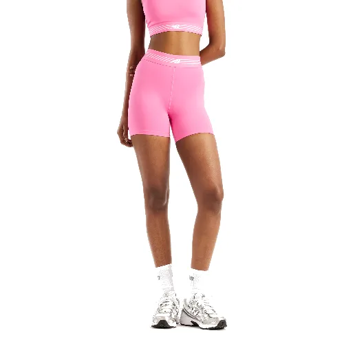 Spodenki damskie New Balance AC WB61E4GEAAC – różowe