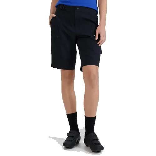 SPODENKI DAMSKIE ROWEROWE 4F F0890 PRZED KOLANO KOLOR CZARNY