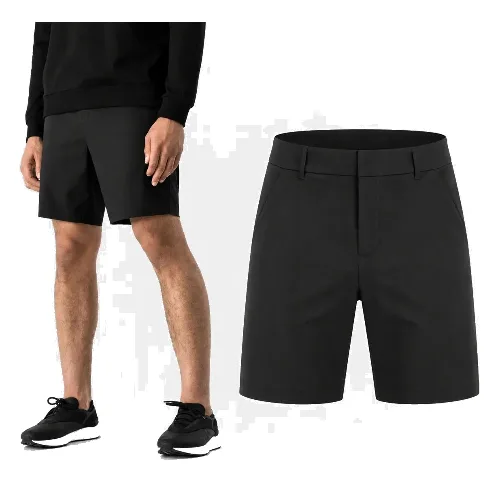SPODENKI MĘSKIE CASUAL 4F LEWANDOWSKI RL9 TSHOM031 PRZED KOLANO KOLOR CZARNY