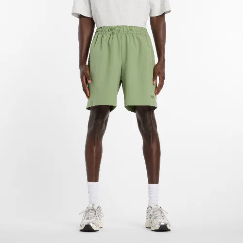 Spodenki męskie New Balance MB6174CDAAR – zielone